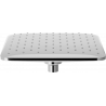 Mexen D-62 pară de tip ploaie 20x20 cm, Crom - 79762-00