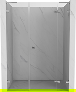 Mexen Lunar L ușă de duș pivotantă dreapta 155 cm, transparentă, crom - 834SL-155-050-01-00-P