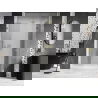 Mexen Lunar L uși de duș cu deschidere spre dreapta 130 cm, transparente, aurii - 834SL-130-050-50-00-P