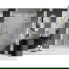 Mexen Lunar L ușă de duș pivotantă dreapta 155 cm, transparentă, aurie - 834SL-155-050-50-00-P