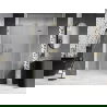 Mexen Lunar L ușă de duș batantă dreapta 155 cm, transparentă, auriu periat - 834SL-155-050-55-00-P