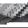 Mexen Apia cabină de duș extensibilă 125 x 70 cm, transparent, Crom - 840-125-070-01-00