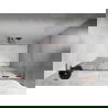 Mexen Lunar L ușă de duș batantă dreapta 130 cm, transparentă, aur roz - 834SL-130-050-60-00-P