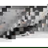 Mexen Lunar L ușile de duș cu deschidere spre dreapta 140 cm, transparent, aur roz - 834SL-140-050-60-00-P
