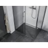 Mexen Apia cabină de duș extensibilă 125 x 90 cm, transparent, Crom - 840-125-090-01-00