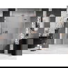 Mexen Lunar L uși de duș batante dreapta 155 cm, transparente, cupru periat - 834SL-155-050-65-00-P