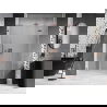 Mexen Lunar L uși de duș batante dreapta 155 cm, transparente, cupru periat - 834SL-155-050-65-00-P
