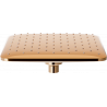 Mexen D-62 pară de tip ploaie 20x20 cm, Roz-auriu - 79762-60
