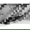 Mexen Lunar L uși de duș batante dreapta 140 cm, transparent, gun metal - 834SL-140-050-95-00-P