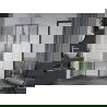 Mexen Apia cabină de duș extensibilă 135 x 80 cm, Dungi, Crom - 840-135-080-01-20