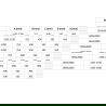 Ușa de duș Mexen Lunar L cu deschidere dreaptă 140 cm, transparent, nichel periat - 834SL-140-050-97-00-P