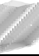 Mexen Lunar-B L cabină de duș cu deschidere dreapta 90 x 70 cm, transparentă, albă - 832L-090-070-20-00-P