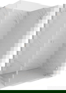 Mexen Lunar-B L cabină de duș cu deschidere dreapta 90 x 80 cm, transparent, nichel periat - 832L-090-080-97-00-P