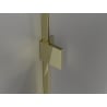 Perete despărțitor de cadă Mexen Lunar L cu 2 canaturi, dreapta 110 x 150 cm, transparent, auriu - 897L-110-100-50-00-P
