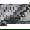 Mexen Apia cabină de duș extensibilă 135 x 100 cm, transparent, Neagră - 840-135-100-70-00