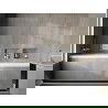 Mexen X-Wall-R fürdőszoba süllyesztett polc kerettel 30 x 20 cm, inox - 1910302010