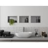 Mexen X-Wall-R falcos polc peremmel 30 x 20 cm, inox - 1910302010