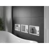 Mexen X-Wall-R raft de încastrare cu flanșă 30 x 20 cm, Albă - 1920302010