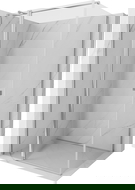 Mexen Mist T cabină de duș cu ușă batantă 90 x 80 cm, transparent, crom - 8A4T-090-080-01-00