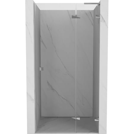 Mexen Lunar L uși de duș batante dreapta 100 cm, transparent, crom - 834L-100-000-01-00-P
