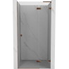 Mexen Lunar L ușă de duș cu deschidere dreapta 105 cm, transparent, aur roz - 834L-105-000-60-00-P