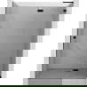 Mexen Lunar L zuhanyajtó, kifelé nyíló, jobboldali, 130 cm, átlátszó, fekete - 834L-130-000-70-00-P