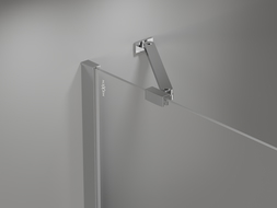 Mexen Mist Duo cabină de duș cu ușă batantă 115 x 70 cm, transparent, crom - 8A4-115-070-01-00