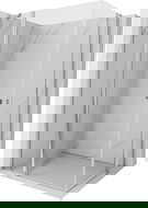 Mexen Mist Duo cabină de duș cu uși batante 110 x 75 cm, transparent, crom - 8A4-110-075-01-00