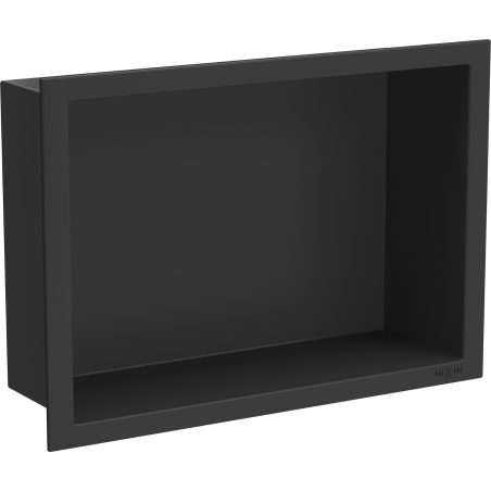 Mexen X-Wall-R raft încastrat cu flanșă 30 x 20 cm, negru - 1970302010
