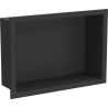 Mexen X-Wall-R raft încastrat cu flanșă 30 x 20 cm, negru - 1970302010