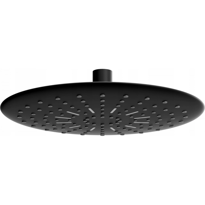 Mexen D-67 cap de duș 22 cm, negru - 79767-70