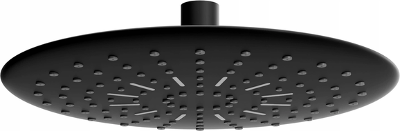 Mexen D-67 pălărie de duș de 22 cm, neagră - 79767-70