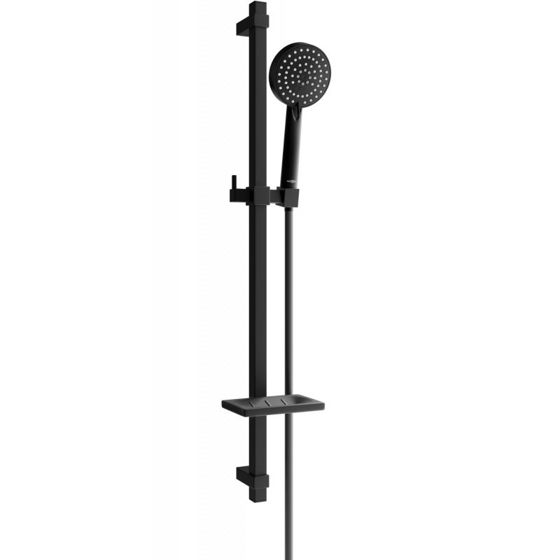 Mexen DQ75 set de duș culisant, negru - 785754581-70