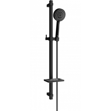 Set de duș glisant Mexen DQ75, negru - 785754581-70