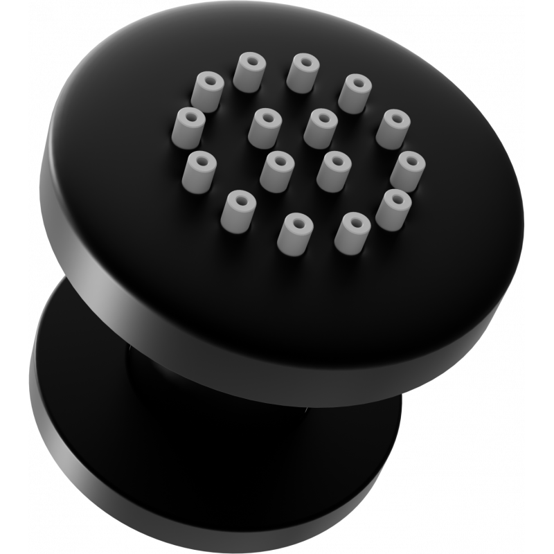 Mexen oldalsó felületre szerelhető fekete fúvóka - 79361-70