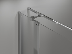 Mexen Mist T cabină de duș cu ușă mobilă 75 x 120 cm, transparent, crom - 8A4T-075-120-01-00