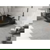 Mexen Flow+ cadă de duș semicirculară asimetrică stânga 100 x 90 cm, negru mat - 46Q709010LH