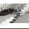 Mexen Flow+ cadă de duș semirotundă asimetrică dreapta 100 x 90 cm, negru mat - 46Q709010RH