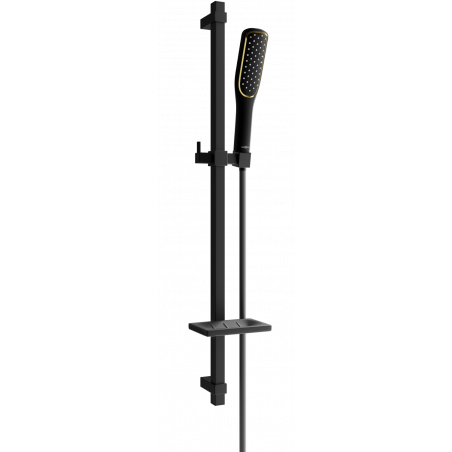 Mexen DQ49 set de duș glisant, negru - 785494581-75