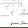 Mexen Flow+ brodzik dreptunghiular 110 x 80 cm, alb lucios - 46R108011H