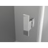Mexen Mist L Duo cabină de duș cu ușă batantă 100 x 95 cm, transparent, crom - 8A4L-100-095-01-00