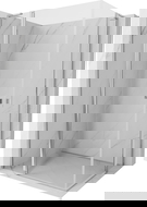 Mexen Mist L Duo cabină de duș cu uși pivotante 105 x 95 cm, transparent, crom - 8A4L-105-095-01-00