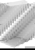 Mexen Mist L Duo zuhanykabin lengőajtóval 115 x 95 cm, átlátszó, króm - 8A4L-115-095-01-00