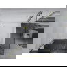 Mexen Apia cabină de duș extensibilă 100 x 100 cm, transparent, Aurie + cadă de duș Flat, Albă- 840-100-100-50-00-4010G