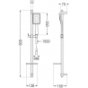 Mexen DQ54 set de duș, Albă - 785544581-21