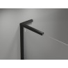 Mexen Mist L Duo zuhanykabin 95 x 95 cm, fekete rács, fekete - 8A4L-095L-095P-70-77