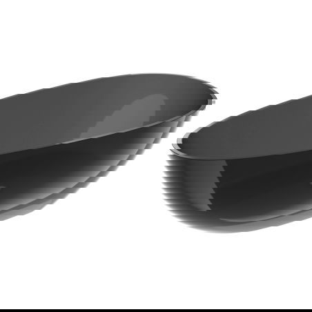 Mexen Glass negru cadă independentă transparentă 170 x 85 cm, dop crom - 58061708513