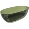 Mexen Pure olive cadă de sine stătătoare transparentă 170 x 80 cm, dop cromat - 58071708001