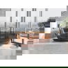 Mexen Pure earth szabadon álló átlátszó kád 170 x 80 cm, króm lefolyó - 58071708005