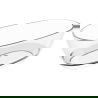 Mexen Pure clear cadă de sine stătătoare transparentă 170 x 80 cm, dop cromat - 58071708008